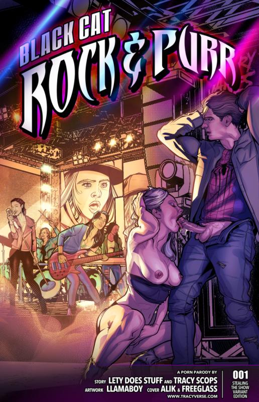 Tracy Scops - Black cat - Rock & Purr