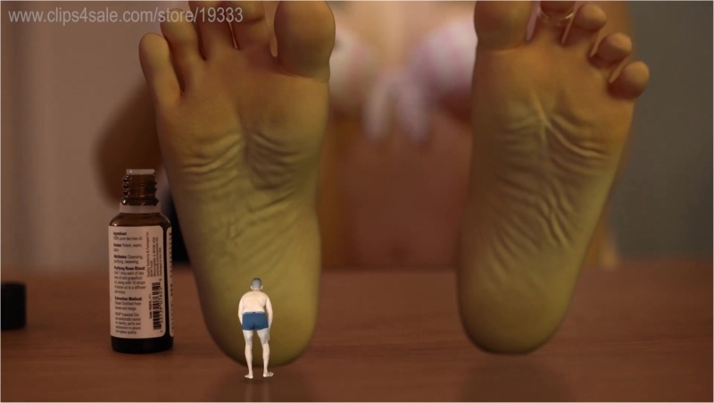 Stephanie - 3D-SFX - Giantess Shrinking Feet