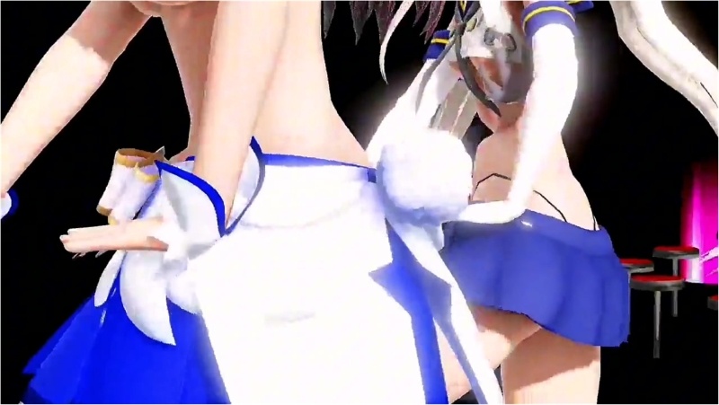 Shimakaze, Kizuna & Sora - Massara Blue Jeans [MMD R15] RubyMMD