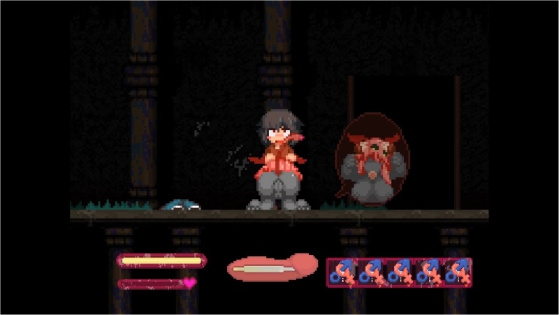 Thirsty girl wants to drink something