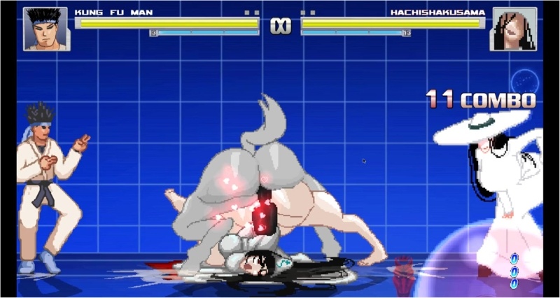 ghost girl and horse yokai mugen