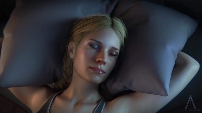 Annie's Wet Dream [DC][FUTA][CHLOTHED+NAKED][AMAZONIUM3D]