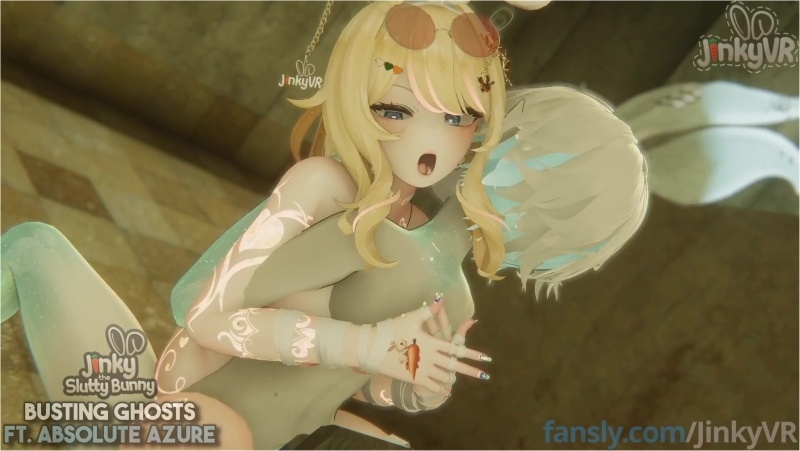[JinkyVR] I could get used to getting dicked down by @Absolute_Azure 's ghost cock