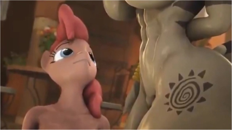 MLP - Zebra - Blacked/Bnwo - short - pmv_dude2