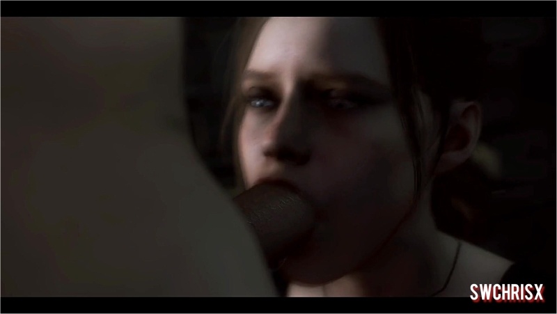 Claire Redfield from behind 1080p