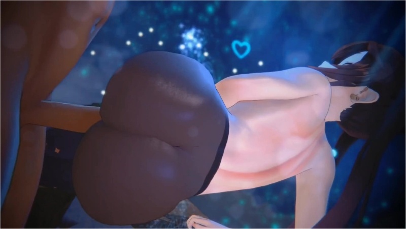 4K Mona Black Full No BG Pov