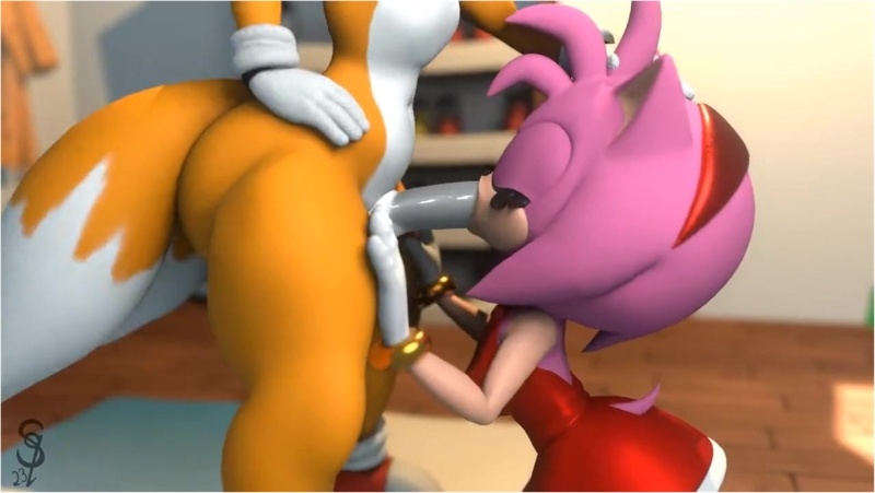 Amy Blowjob Tails