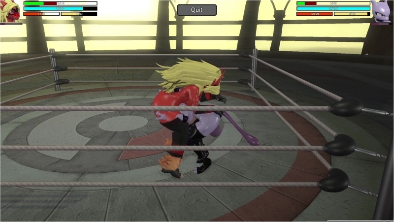 HR2 Furry: Blaziken vs Mewtwo