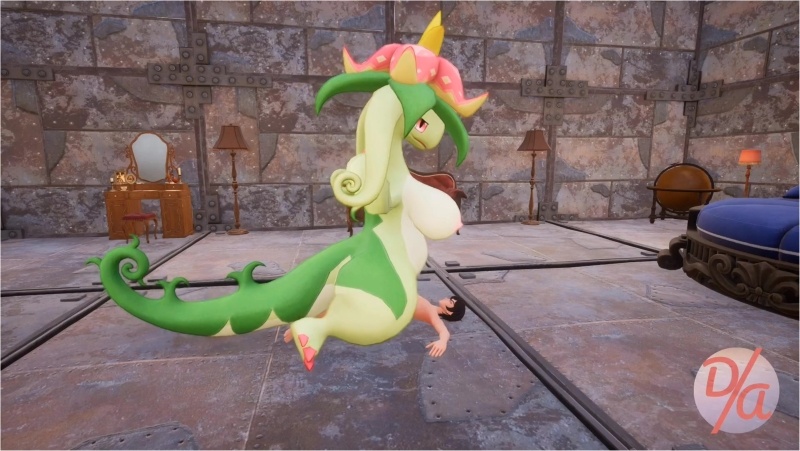 Palworld NSFW mod gameplay (Dinossom)