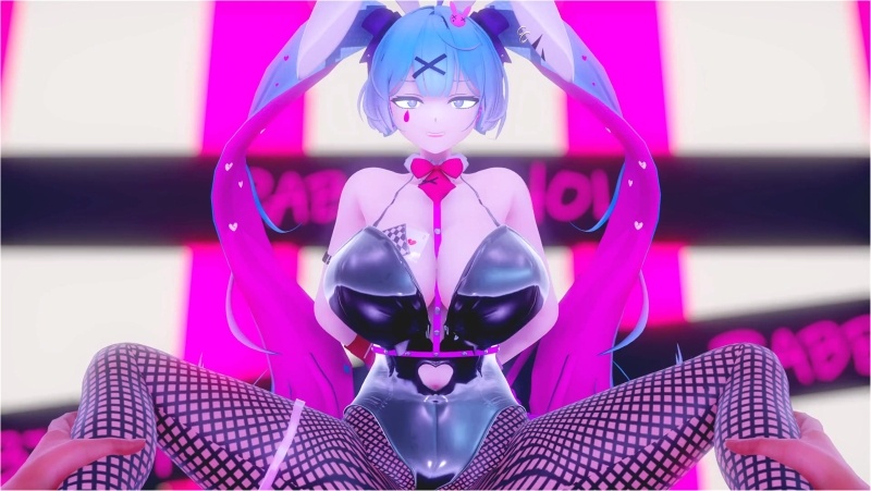 SEXDance POP! POP! Rabbit Miku [Chu-ru]