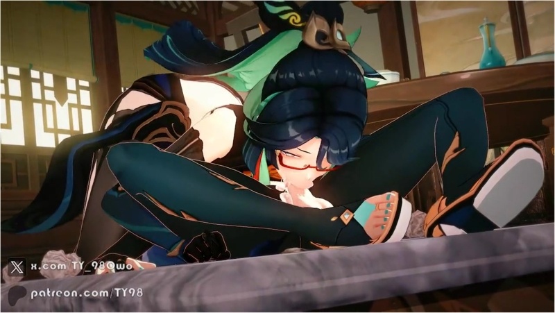 Xianyun x Shenhe FutaSex (sound)