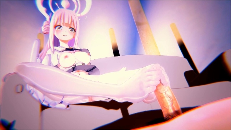 Blue Archive Mika forced sex