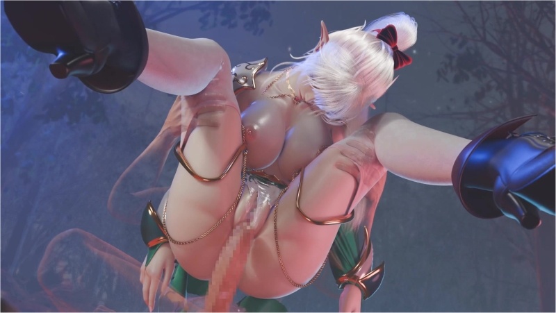 Elf collapsed in the forrest (2 part)