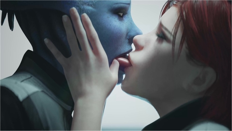 Shepard & Liara TS [Zmsfm][4K60FPS]