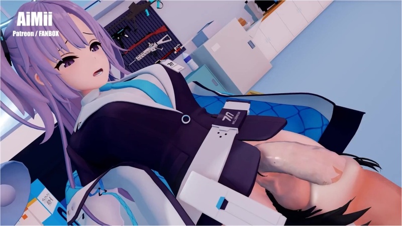 【FUTA】Yuuka On Duty 【ふたなり】BLUEARCHIVE ブルアカ