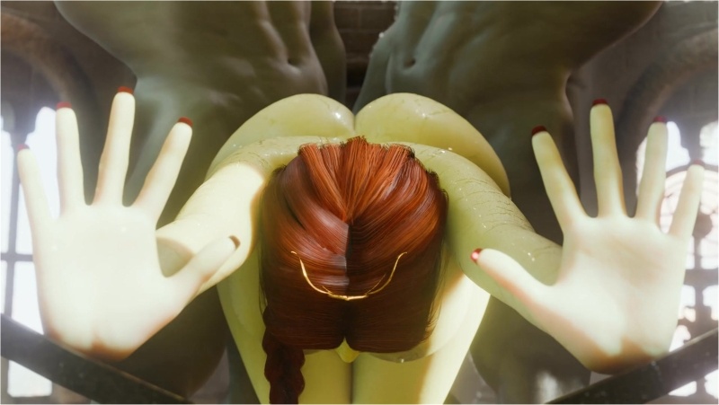 Princess Fiona & Orcs [Ogreskin][AXEN][NO WM][4K60FPS]