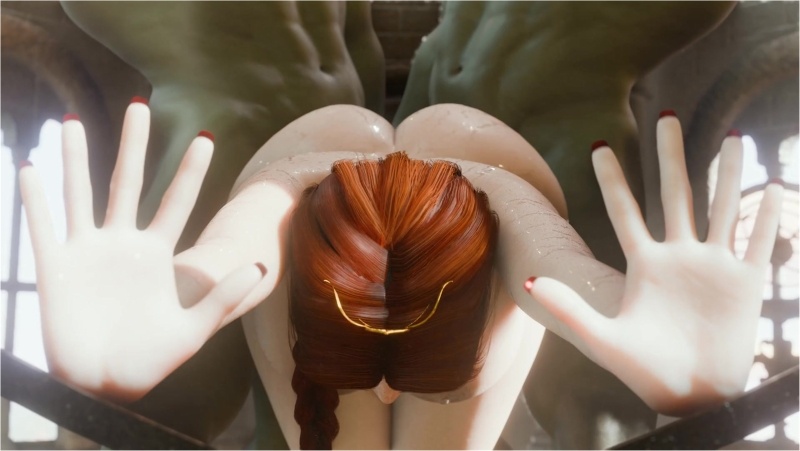 Princess Fiona & Orcs [AXEN][NO WM][4K60FPS]