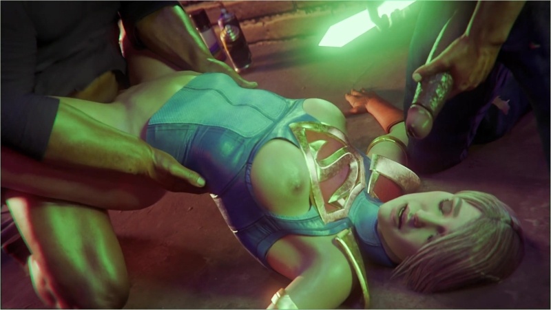 Supergirl receives some "injustice." (black) [9Nithes]