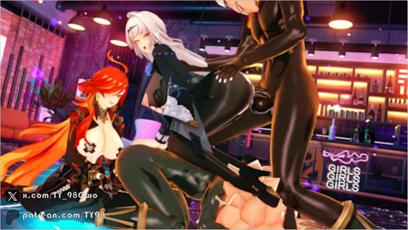 Yixuan & Mavuika x Hilichurls Gangbang (sound)