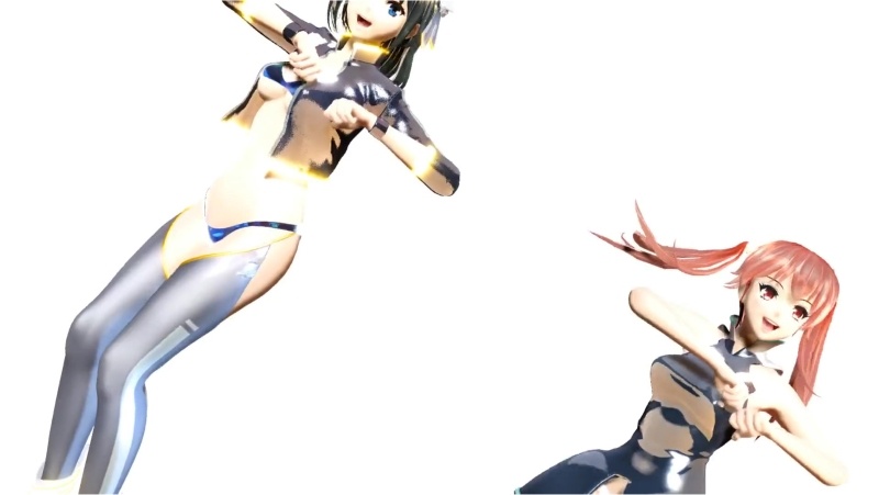 Kanon & Aria Naked - KiLLER LADY