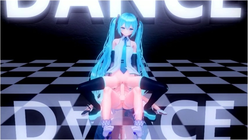 Hatsune Miku x Furina Futa MMD Sex [shaloenas]