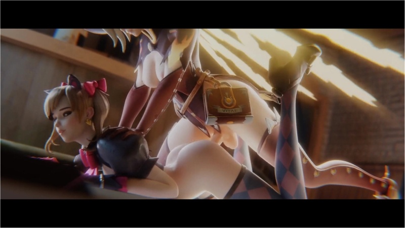 Black Cat Dva Overwatch Compilation