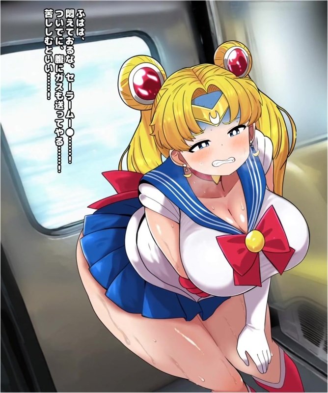Sailor Moon Train Defecation (Part 1)
