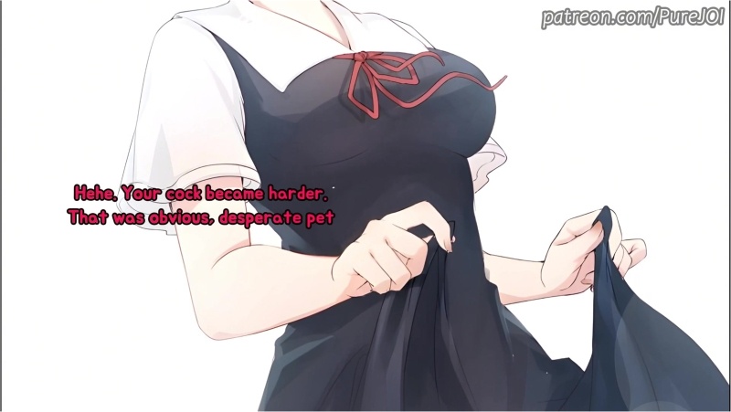 Kaguya's invitation turned into cold ass pegging (Anal JOI)