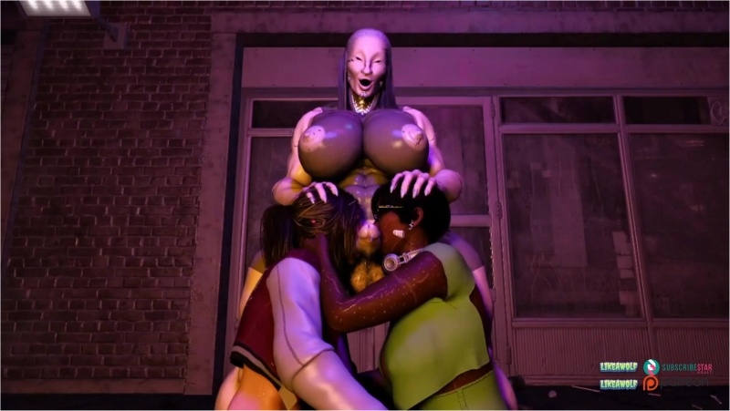 Bodyrun.EXE - Cyberpunk babes fucked by Digital Futa [PMV]