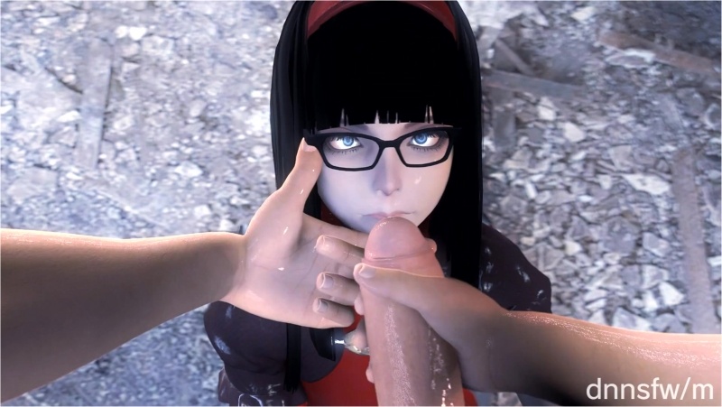 Bespectacled Red Girl