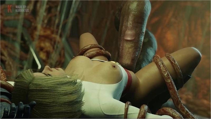 Futa Power Girl Milking + Urethral