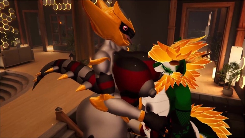 Thicc Giratina threesome [AmberShine]