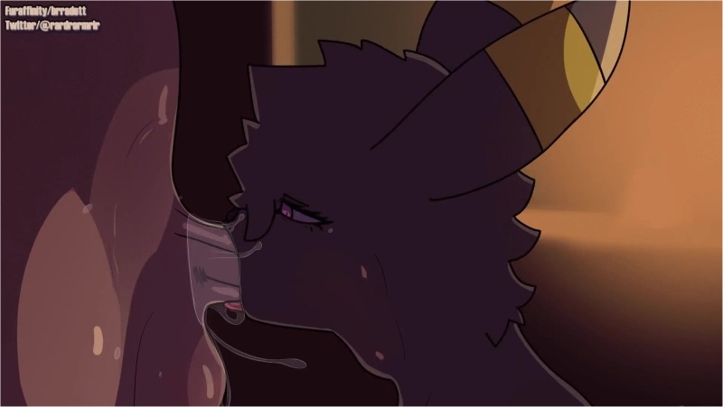 [Brradett] Umbreon deepthroat