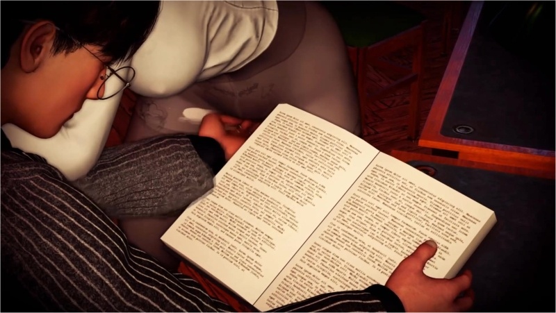 Masturbating in Library and Giving Head - (Music Animation) - Bibi Scott and Zelda