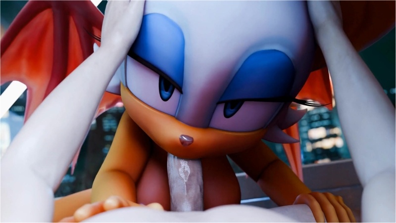 Rouge BJ nude no music no male