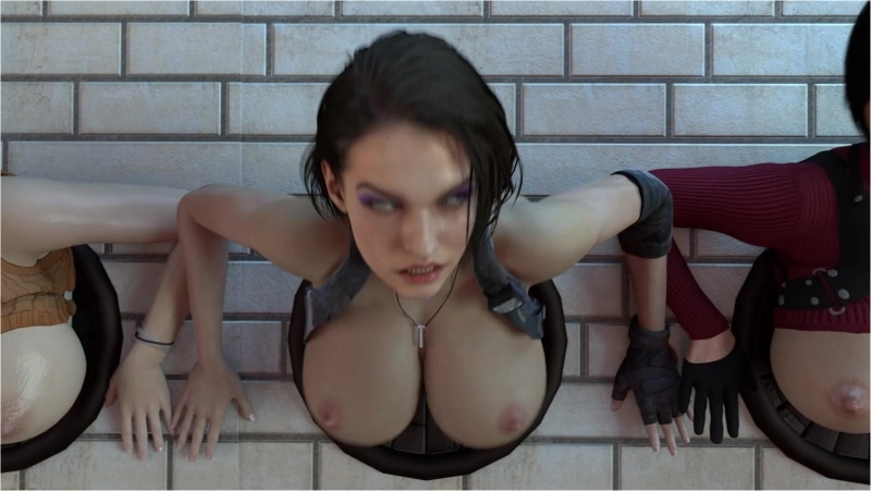 Jill Wall Trap Stuck [0Zman][4K60FPS]