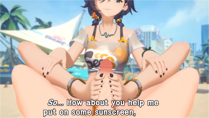 (SUB VER) Belle Needs Sunscreen!