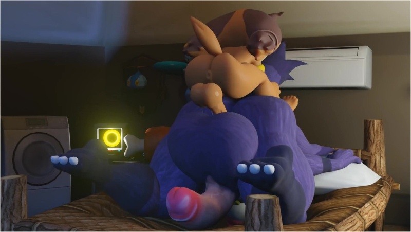 Sticks The Badger x Biggie The Cat