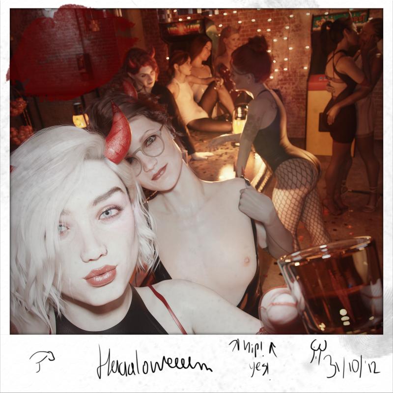 Slop - Halloween Polaroids