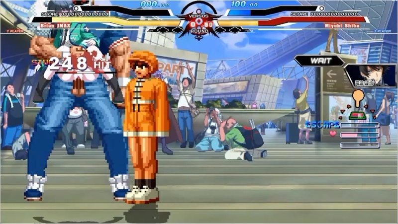 Miyuki vs Buta&Brian&Kuromaru