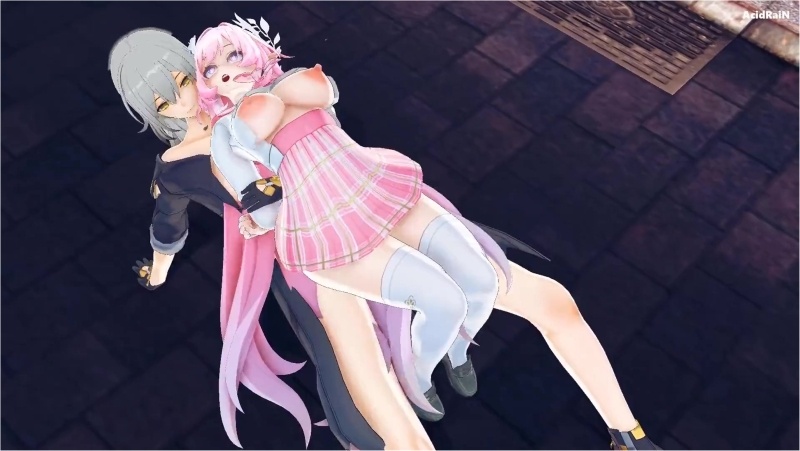 Cyrene & Firefly x Futa Stella sex video  (HSR)