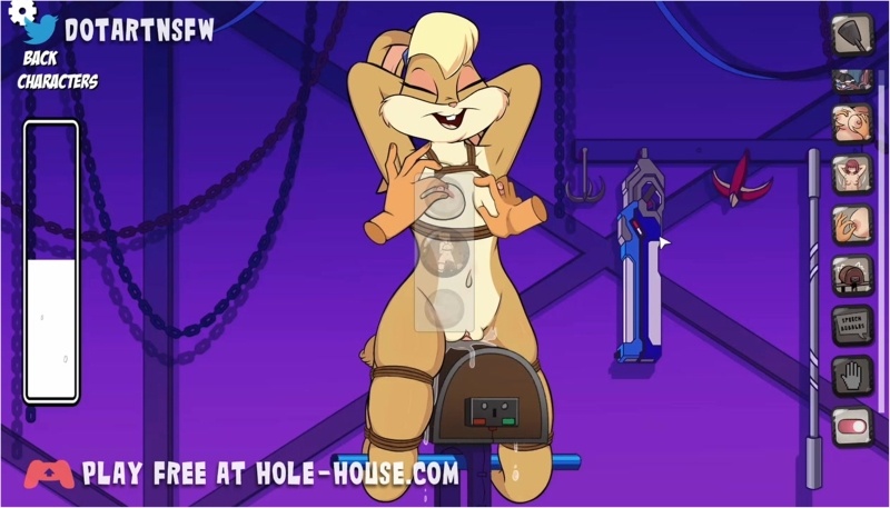 Lola Bunny Furry Full Scene Creampie Compilation - Hole House Game