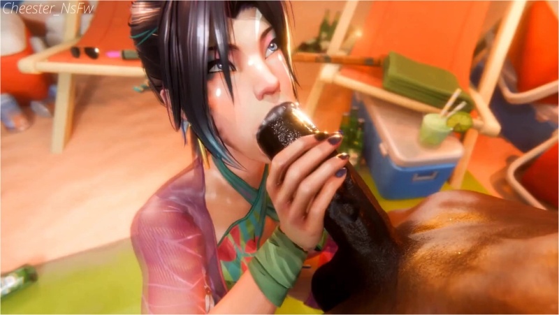 Psylocke ORAL — Version 2 BBC(Angle 1 and 2)