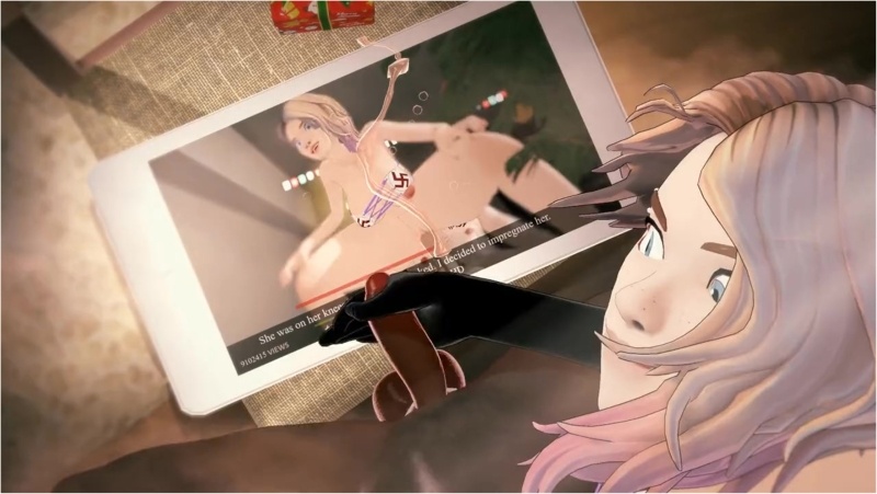 Gwen Jerks off Miles