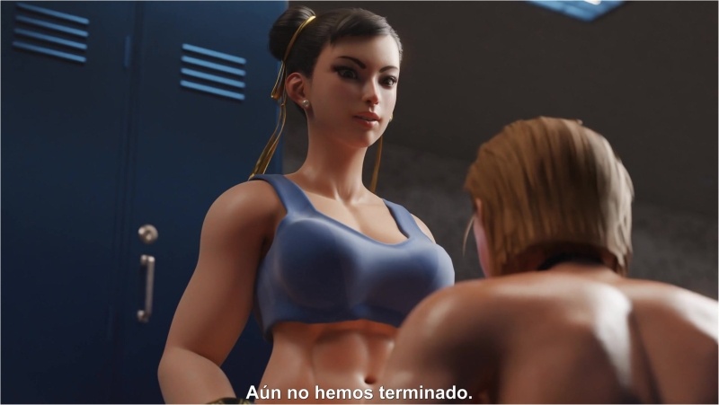 Cammy and Chun Lin gym - Sub Español