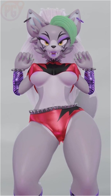 Roxy blender Animation (Clothed)