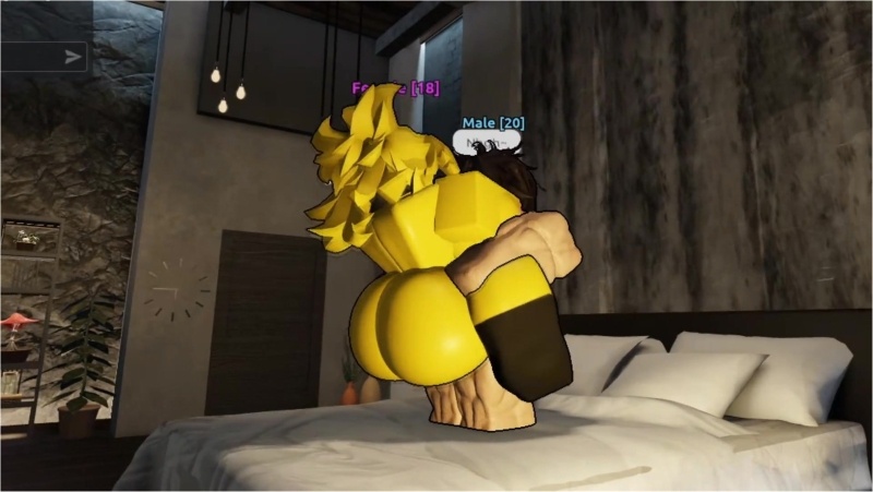 Fucking randoms girls in Roblox condos Ep 1: The Noobie Slut