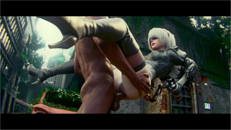 YorHa 2B [White&Clothed][DTee3D][4K60FPS]