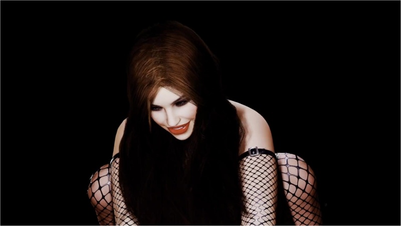 Amanda riding a huge BBC