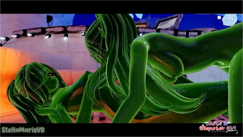 Nympho Slime Girl's Wild Orgy